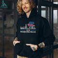 Philadelphia Phillies 2024 Players Names Skyline Liberty Bell T Shirt