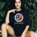 Philadelphia Sports City of Brotherly Love 4 Team Logo Circle T Shirt