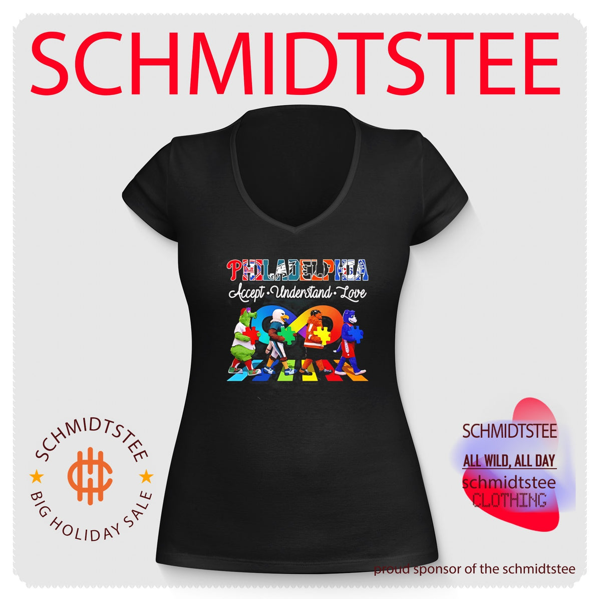 Philadelphia accept understand love mascot shirt