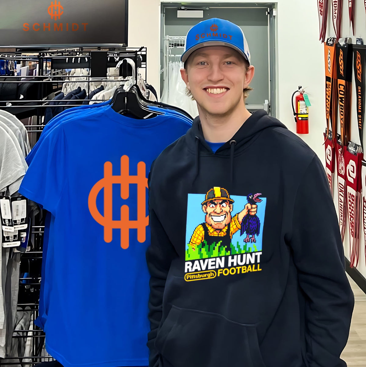 Pittsburgh Football Raven Hunt 8bit game shirt