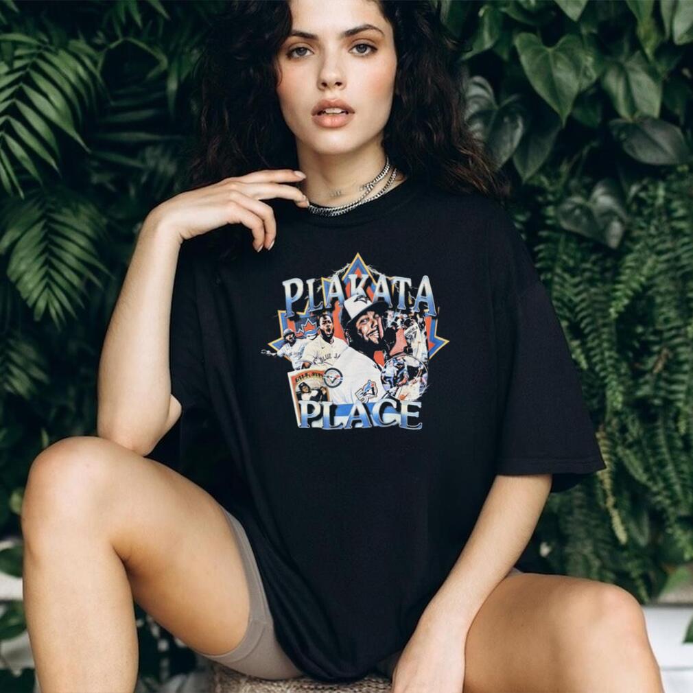 Plakata Place Baseball Player Vintage Style Graphic T Shirt
