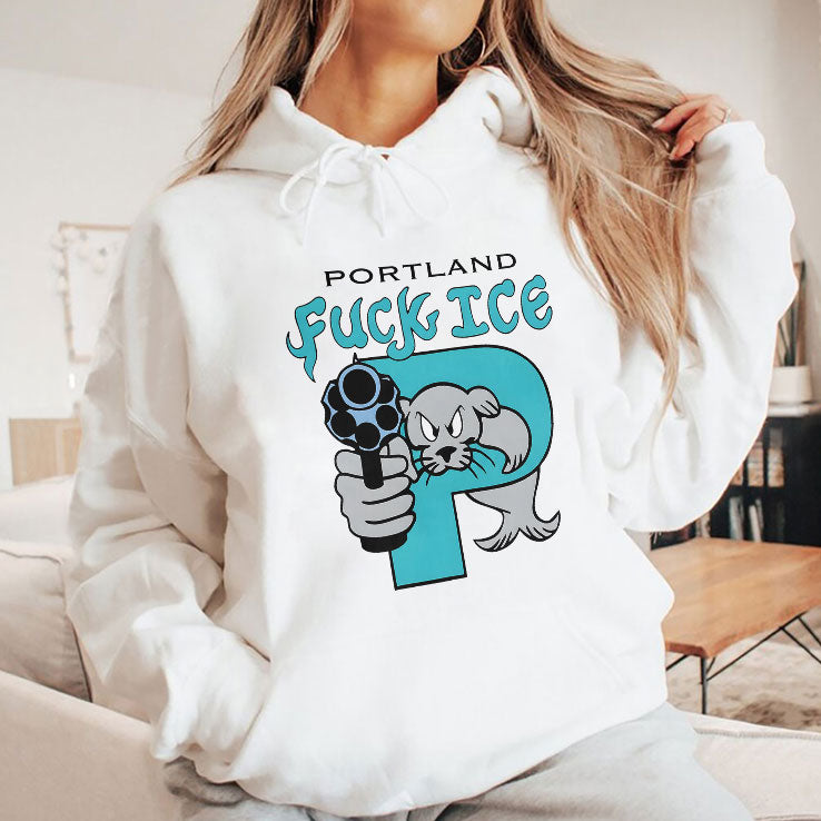 Portland Fuck ICE T Shirt