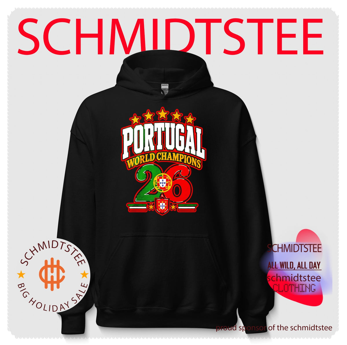 Portugal 2026 World Champions Flag shirt