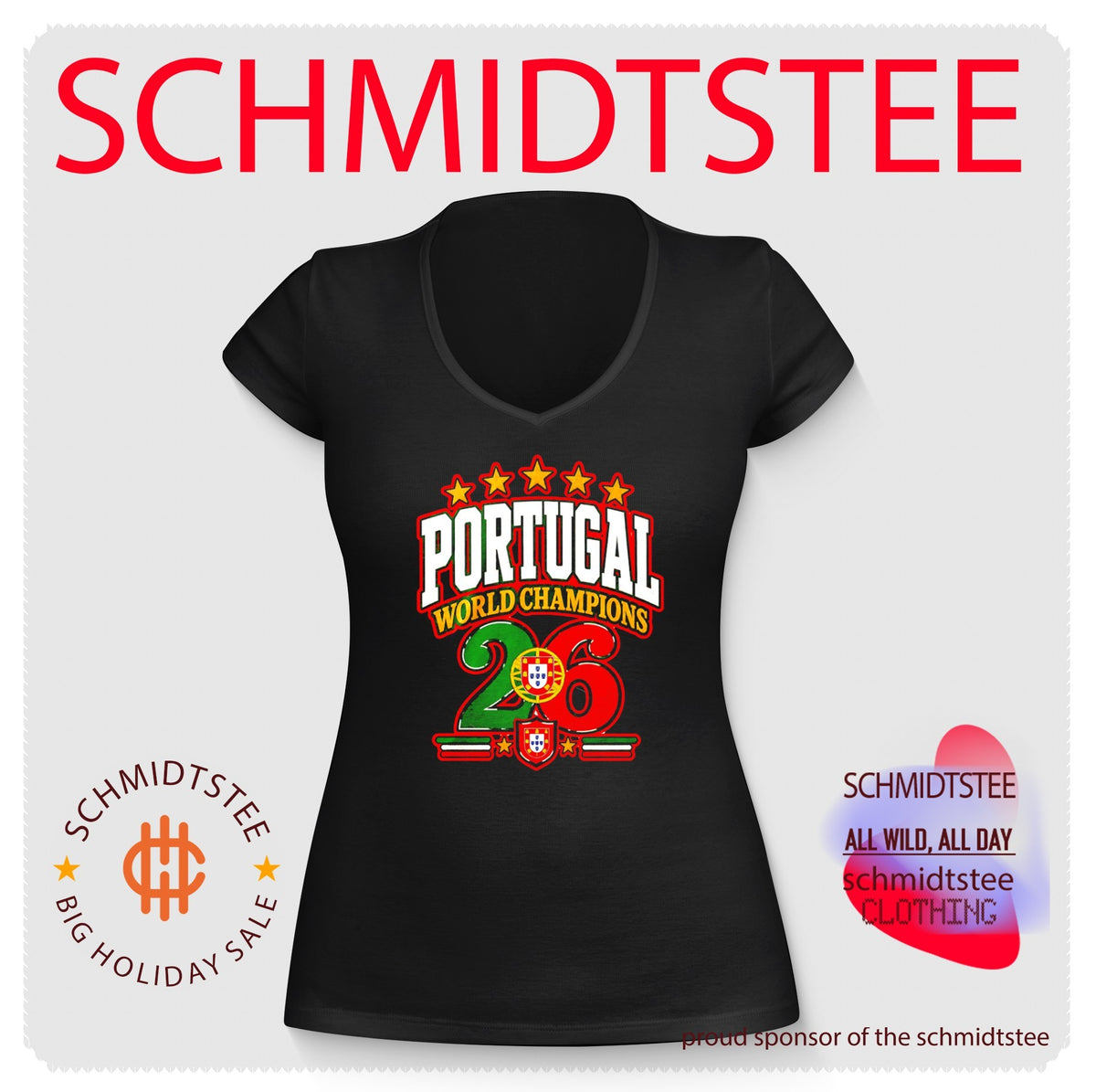 Portugal 2026 World Champions Flag shirt