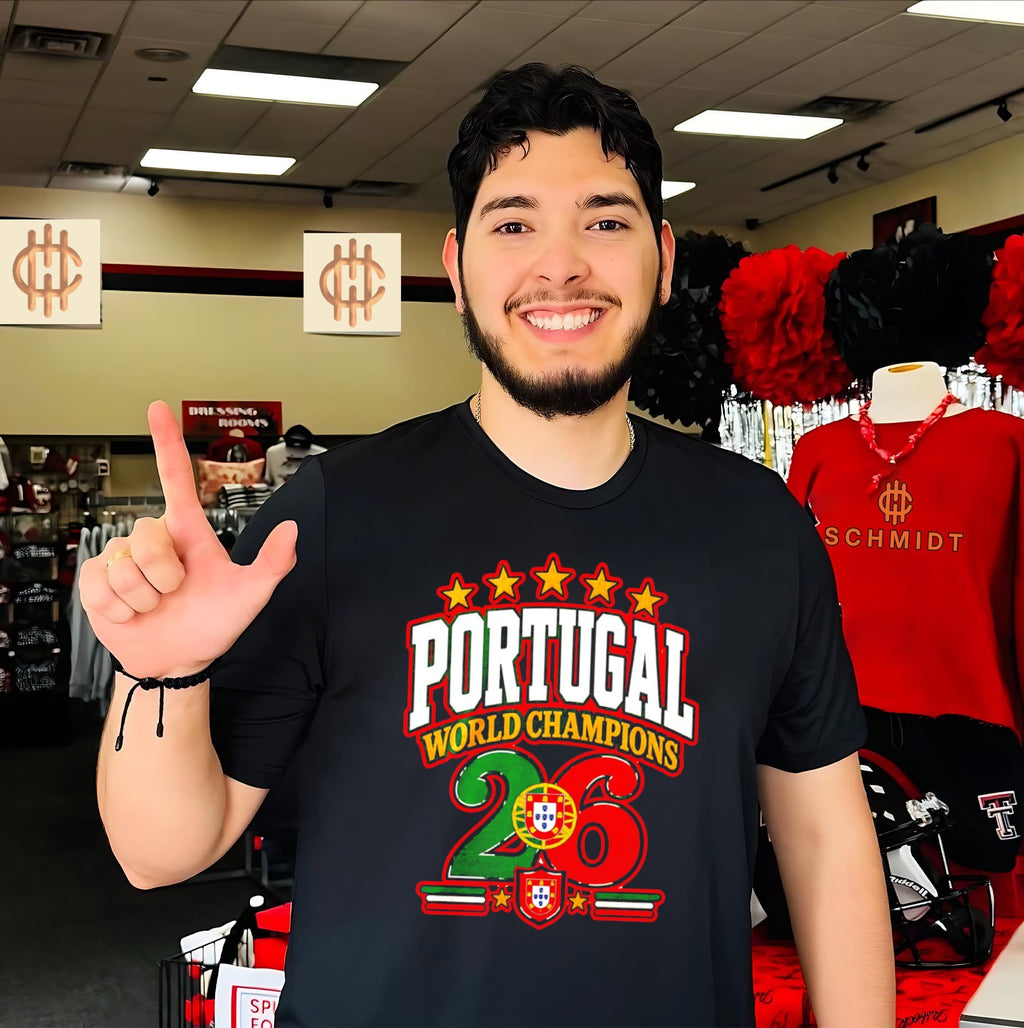 Portugal 2026 World Champions Flag shirt