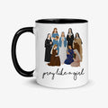 Pray Like A Girl Christian Mug