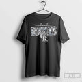 Premium Colorado Rockies Skulls Floral Graphic Baseball