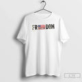 Premium Freedom Charlie Kirk Usa Flag Vintage
