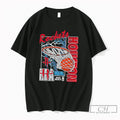 Premium Houston Rockets Lightning Swish Graphic Tee