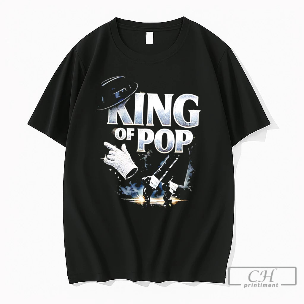 Premium Michael King Of Pop Graphic Tee