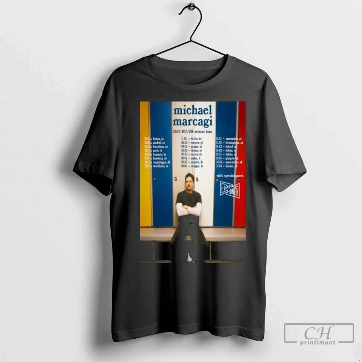 Premium Michael Marcagi 2026 Eu Uk Winter Tour Long Sleve