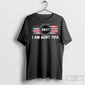 Premium Raised Fist I Am Aunt Tifa American Flag 8647 Long Sleve