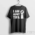 Premium Raised Fist I Am Aunt Tifa Long Sleve