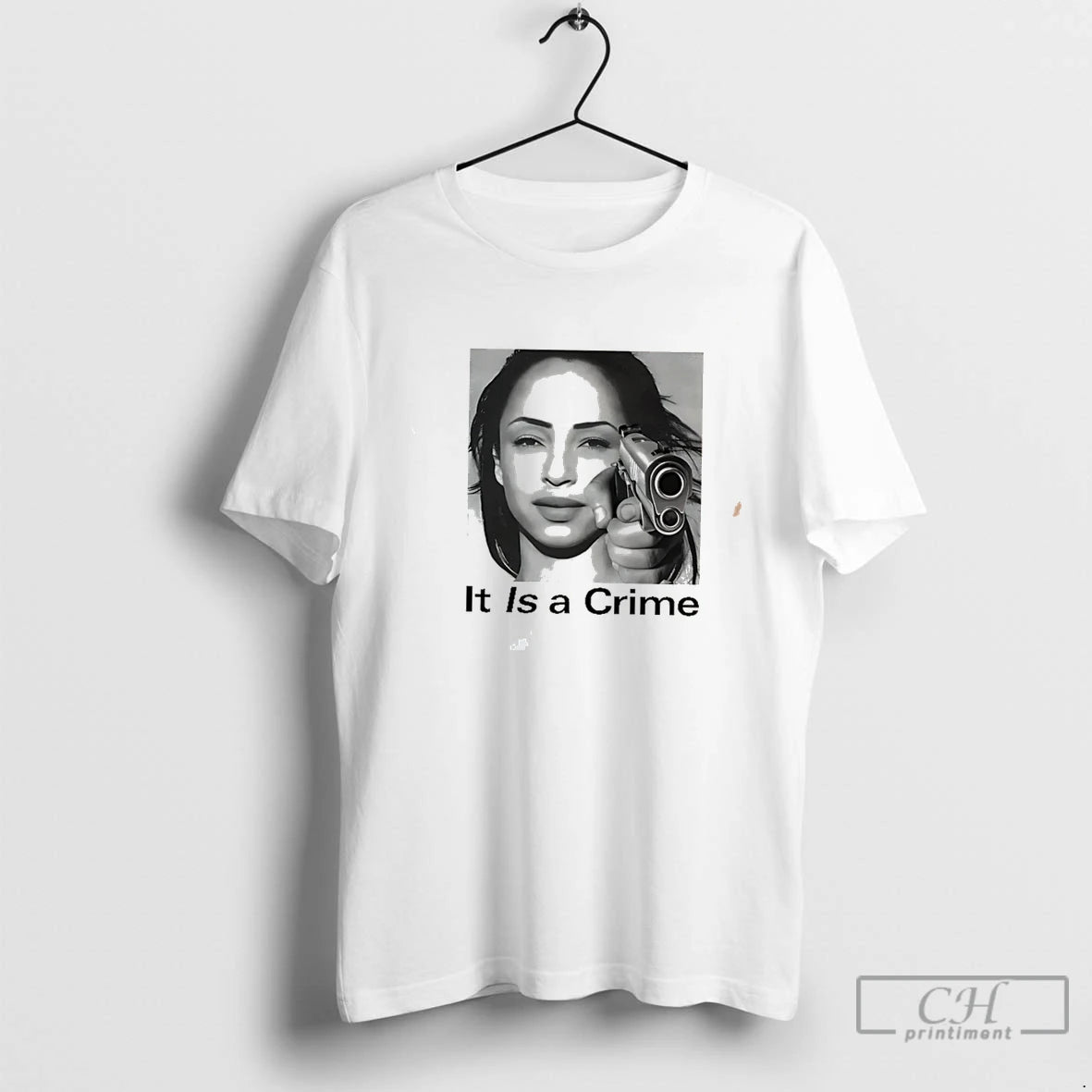 Premium Sade It Is A Crime Vintage Graphic Tee