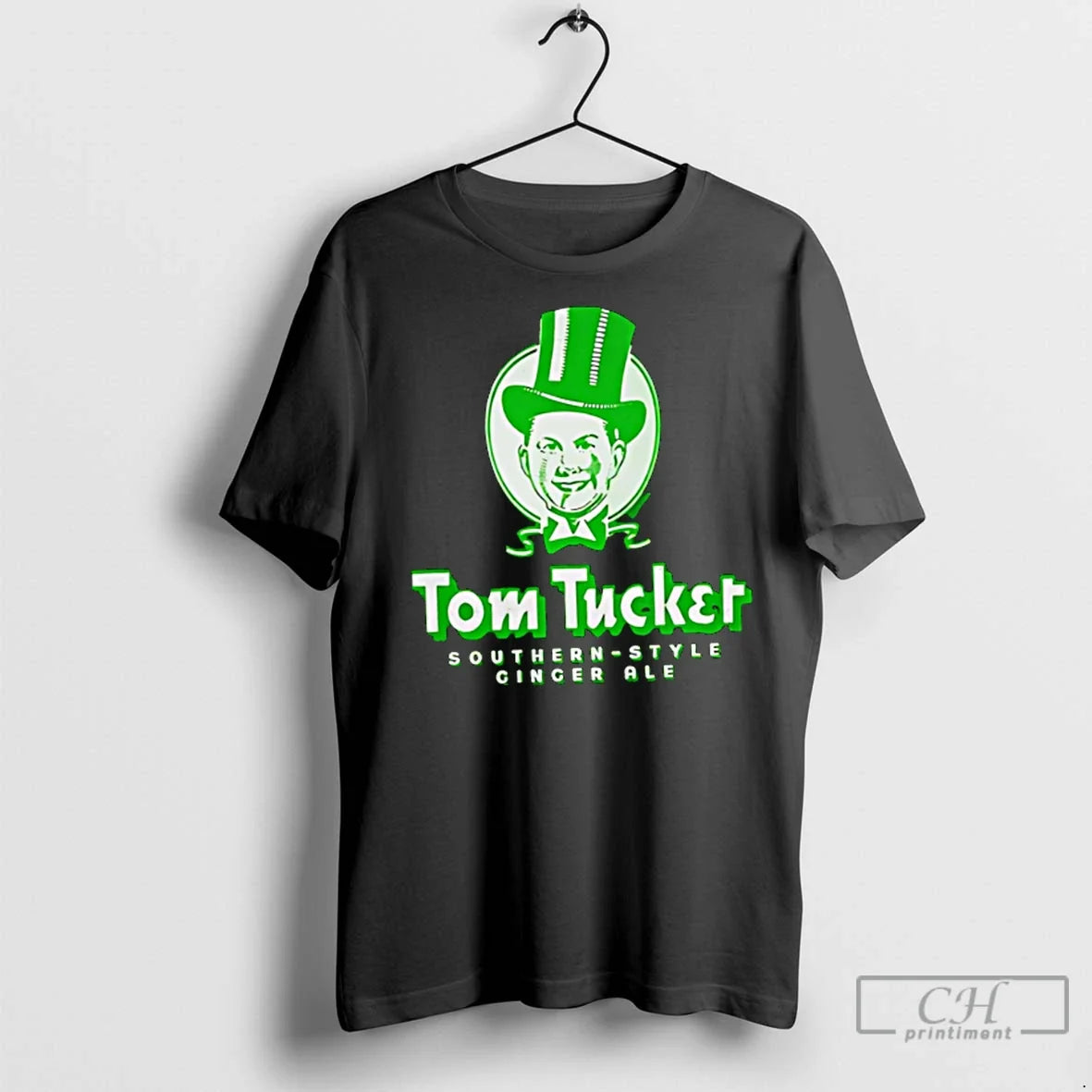 Premium Tom Tucker Southern Style Ginger Ale Logo