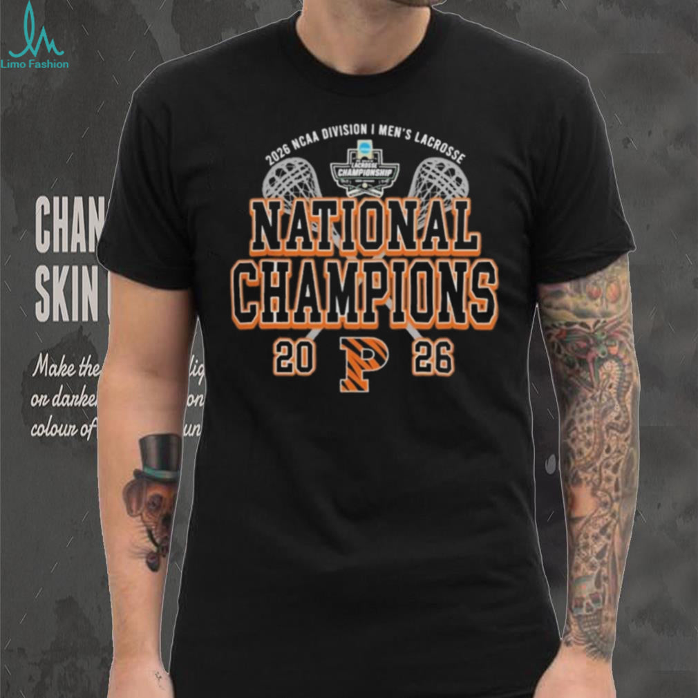 Princeton Tigers 2026 NCAA Men’s Lacrosse National Champions Jersey T Shirt