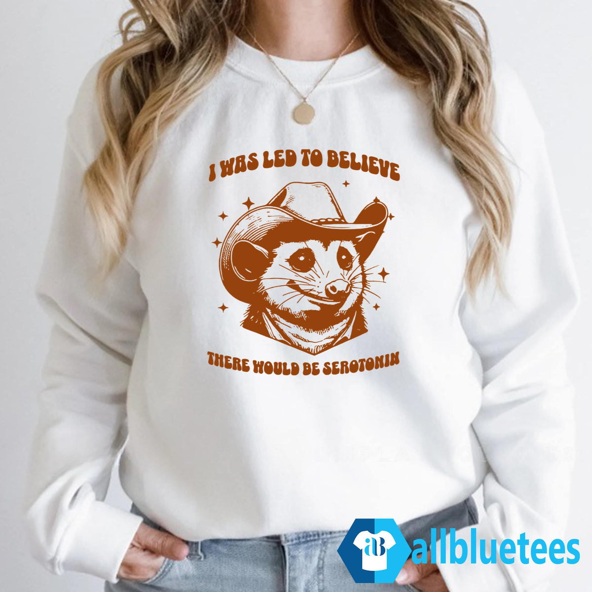 Raccoon I Was Led To Believe There Would Be Serotonin Shirt