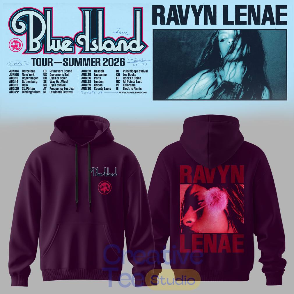 Ravyn Lenae “Blue Island” Tour 2026 Hoodie