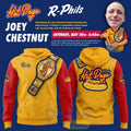 Reading Fightin Phils 2026 Hot Dogs Joey Chestnut Night Hoodie