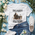 Real Grandpas Drink Whisky Bingo Alternative Vintage Shirt