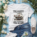 Real Grandpas Work On Classic Cars Vintage Mechanic Shirt