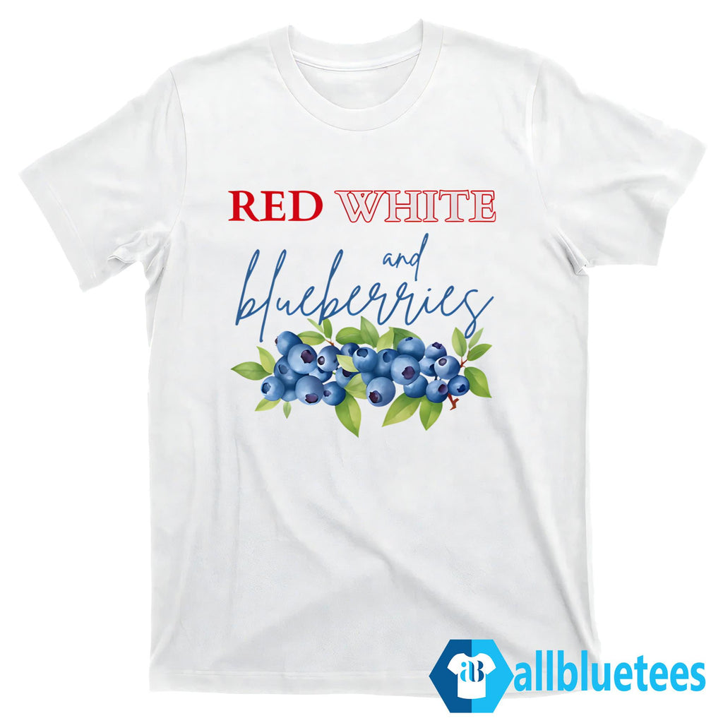 Red White And Blueberries Charlie Kirk Shirt
