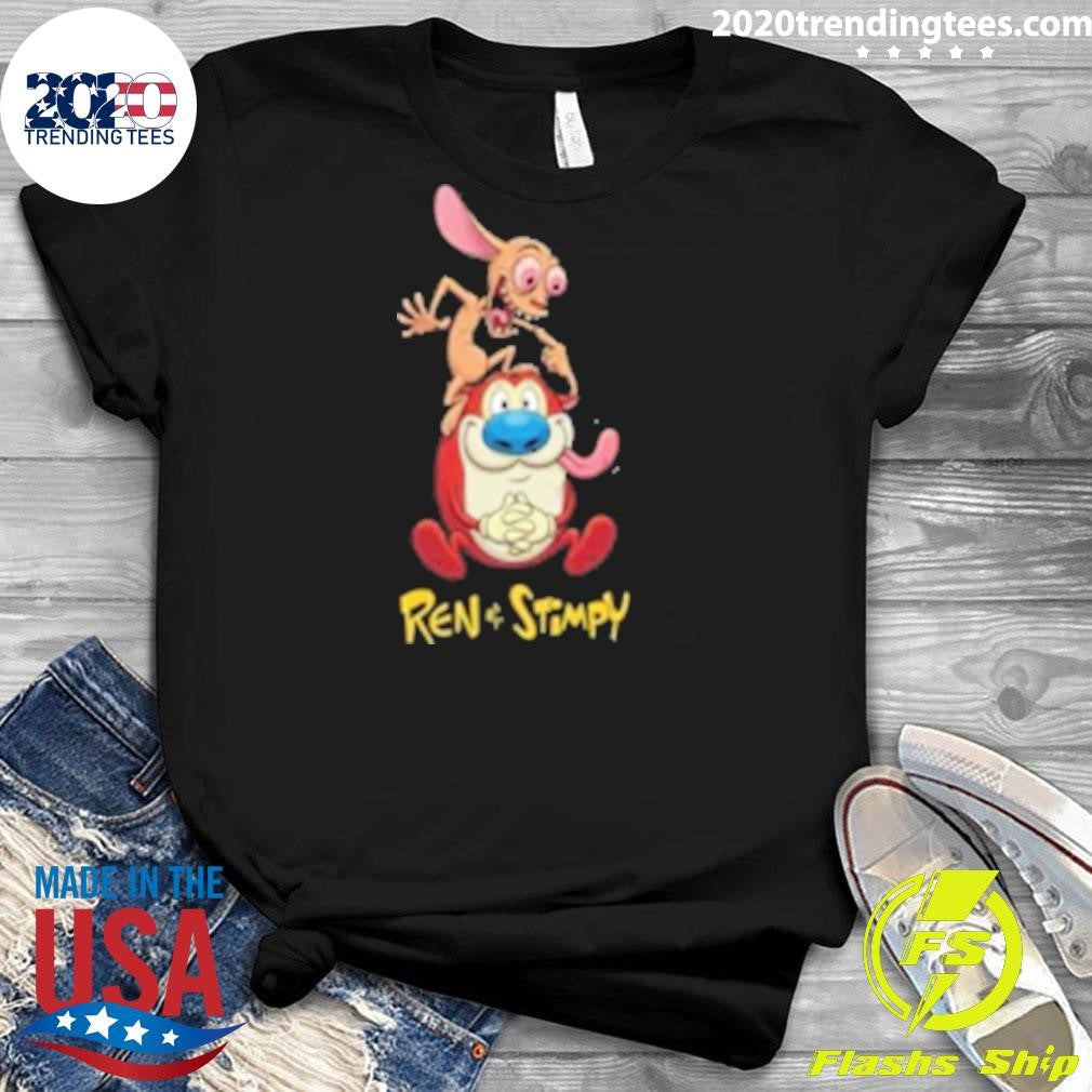 Ren & Stimpy Classic Stack Pose Iconic Shirt