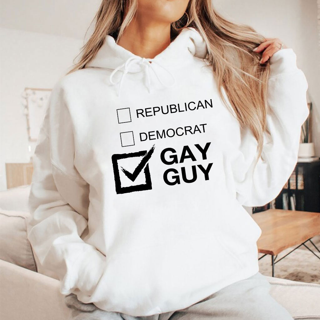 Republican Democrat Gay Guy T Shirt