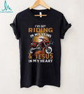 Riding In My Veins Jesus In My Heart Dirt Bike Faith Shirt