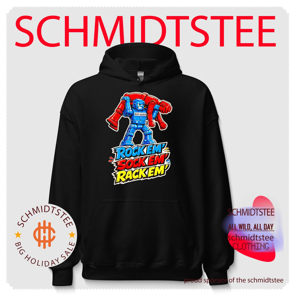 Rock em’ sock em’ rack em’ graphic shirt