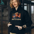 Ronald Reagan Shut Up Hippie American Flag Cowboy T Shirt