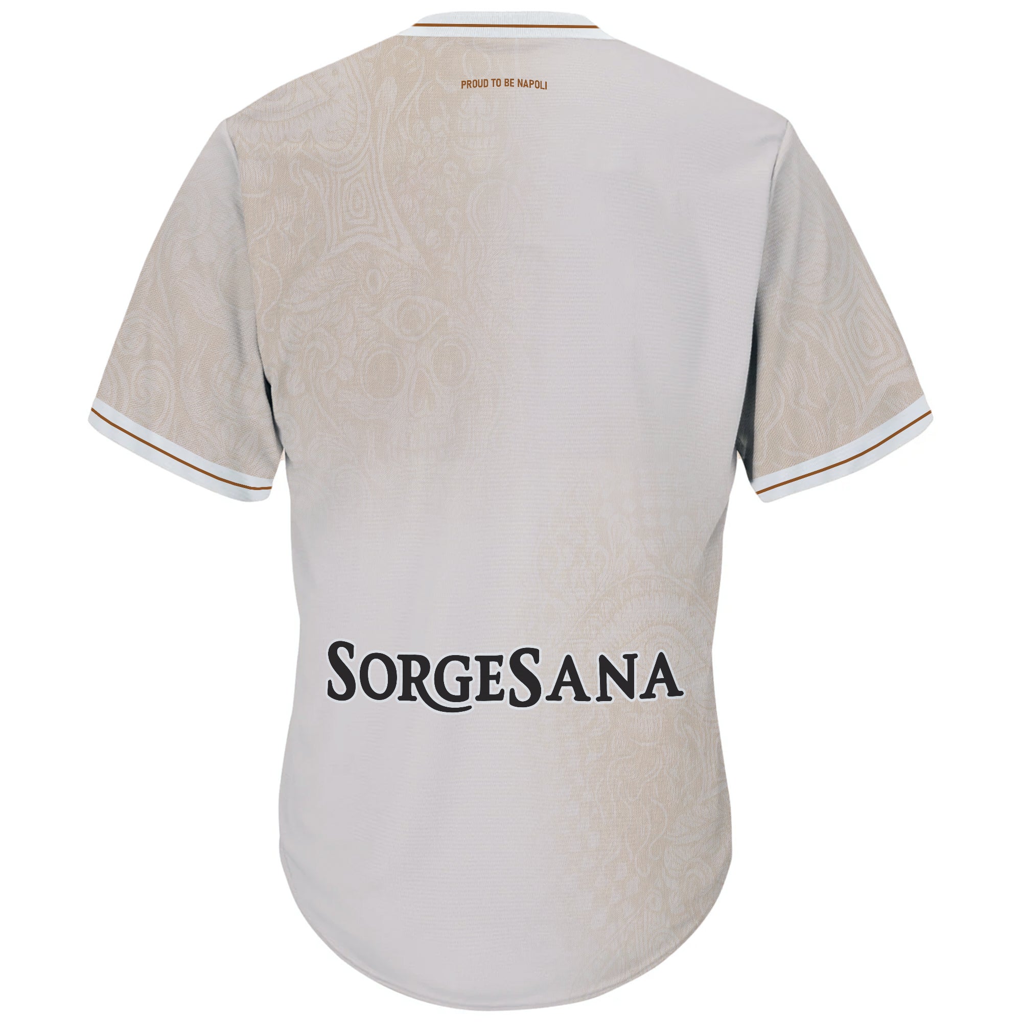 SSC Napoli Home Match 2025 2026 Men V-Neck Jersey