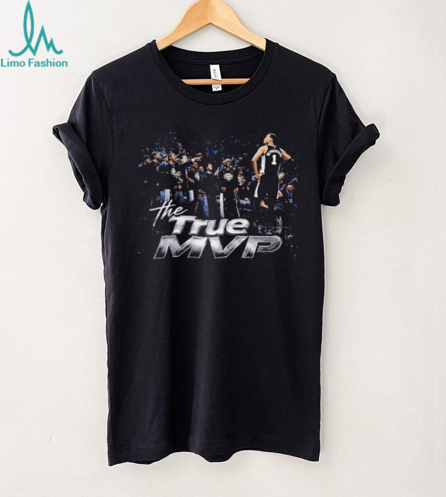 San Antonio Basketball True MVP Number 1 Fan Jersey T Shirt