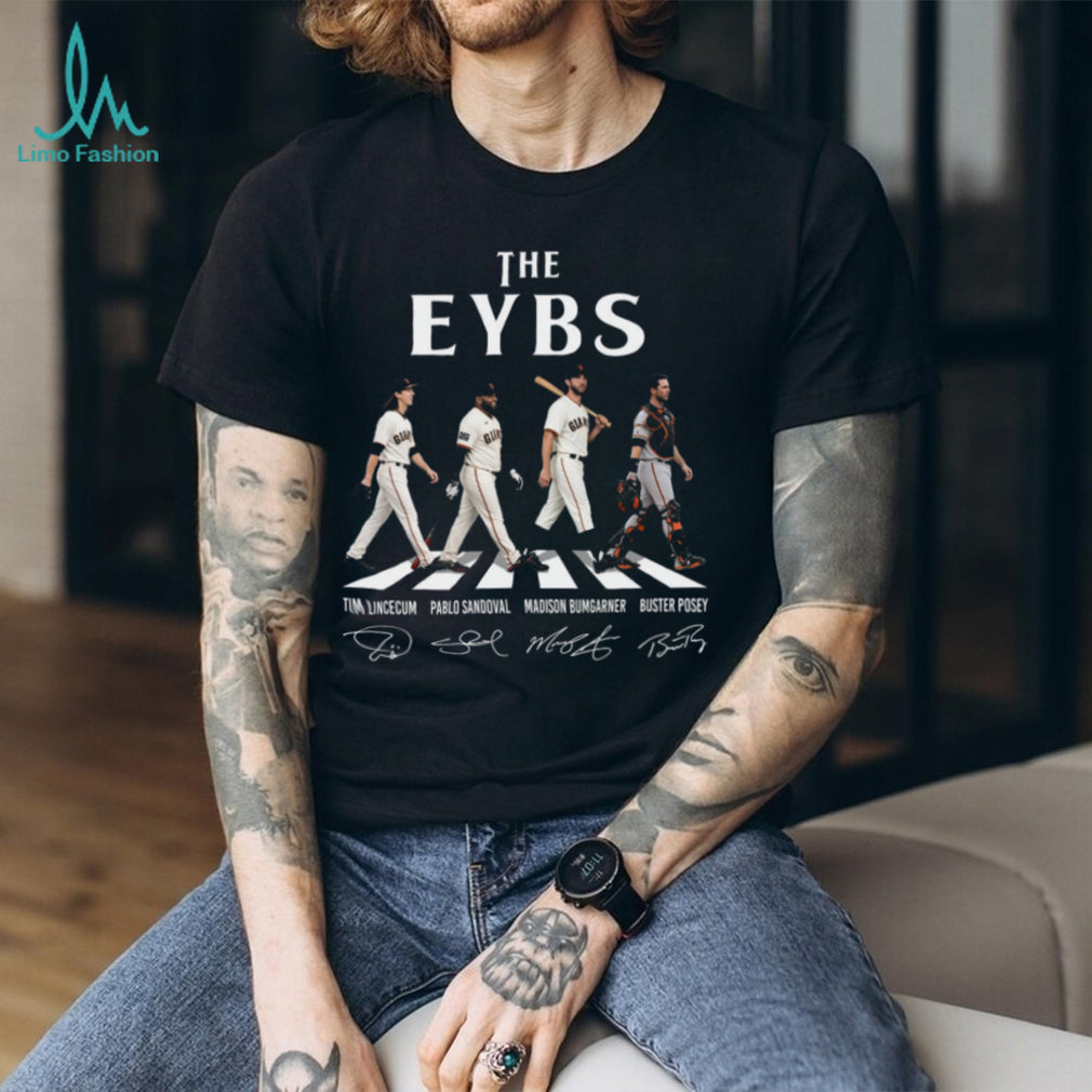 San Francisco Giants The EYBS Lincecum Sandoval Bumgarner Posey Baseball Fans Shirt