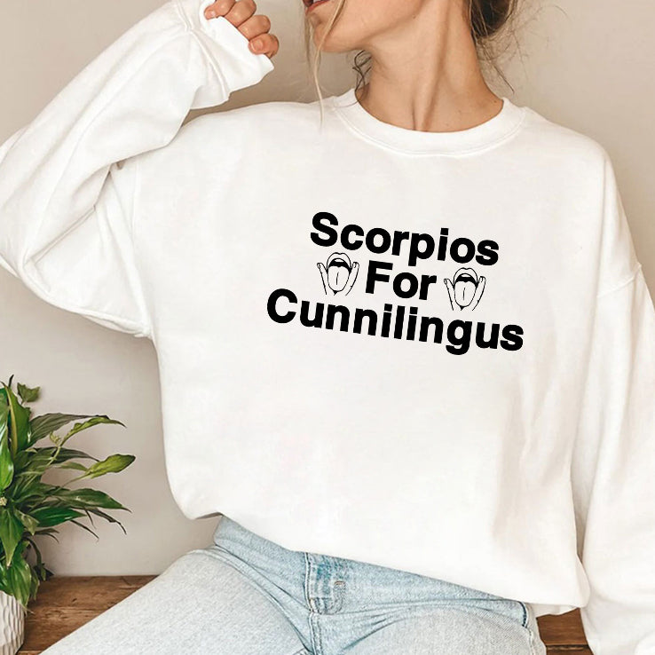 Scorpios For Cunnilingus T Shirt