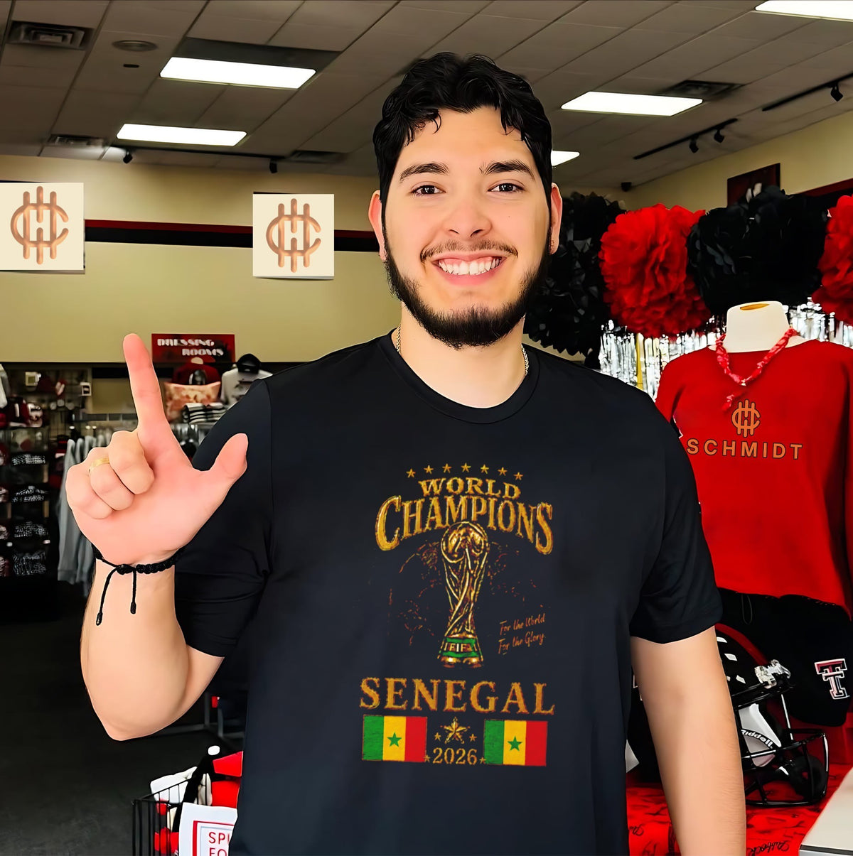 Senegal 2026 World Champions For The World For The Glory shirt