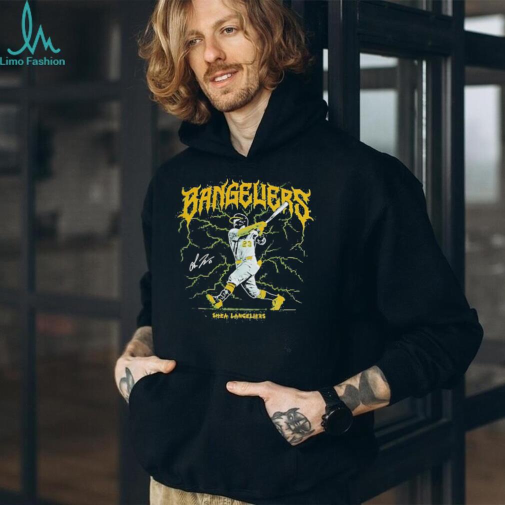 Shea Langeliers Bangeliers Oakland Baseball Graphic T Shirt