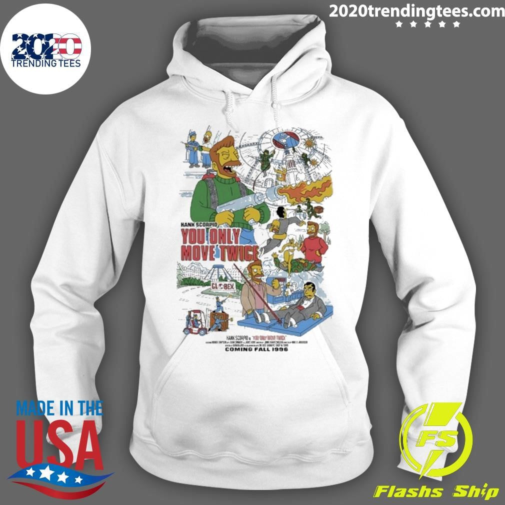 Simpsons You Only Move Twice Graphic Shirt