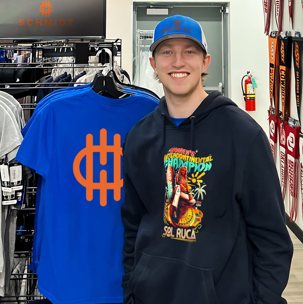 Sol Ruca And New Intercontinental Champion 2026 Photo shirt