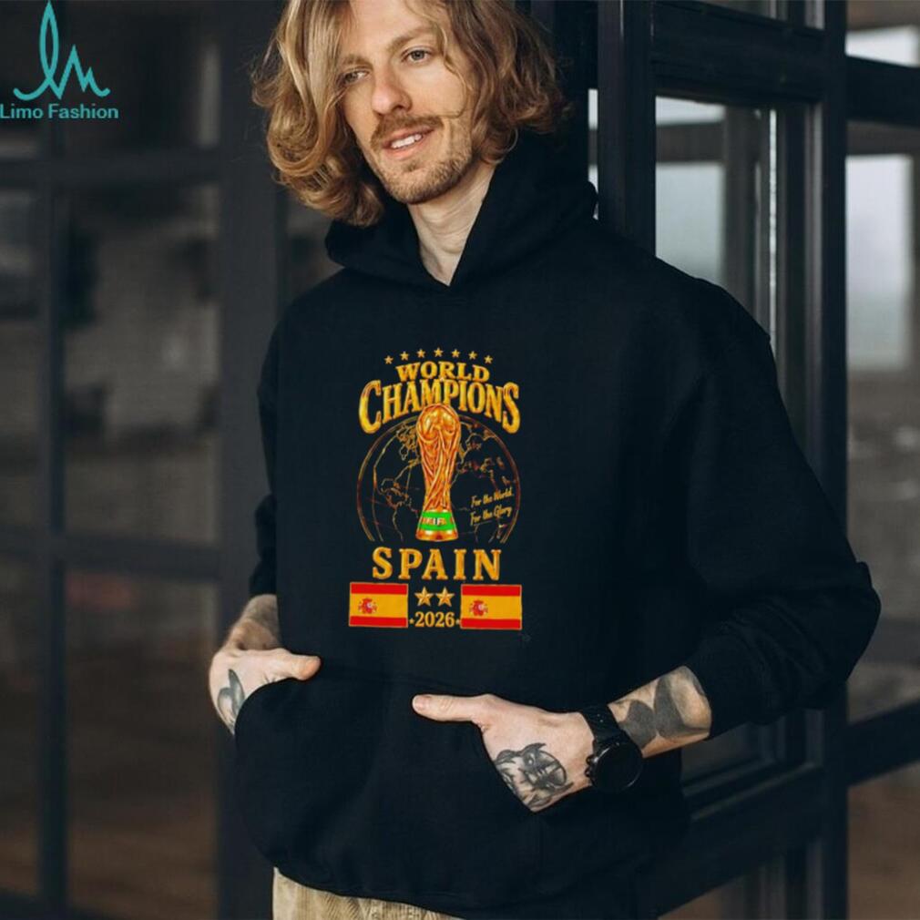 Spain 2026 World Champions World Cup Shirt