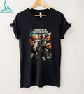 Straight outta Monster Nation group of wrestlers illustration shirt
