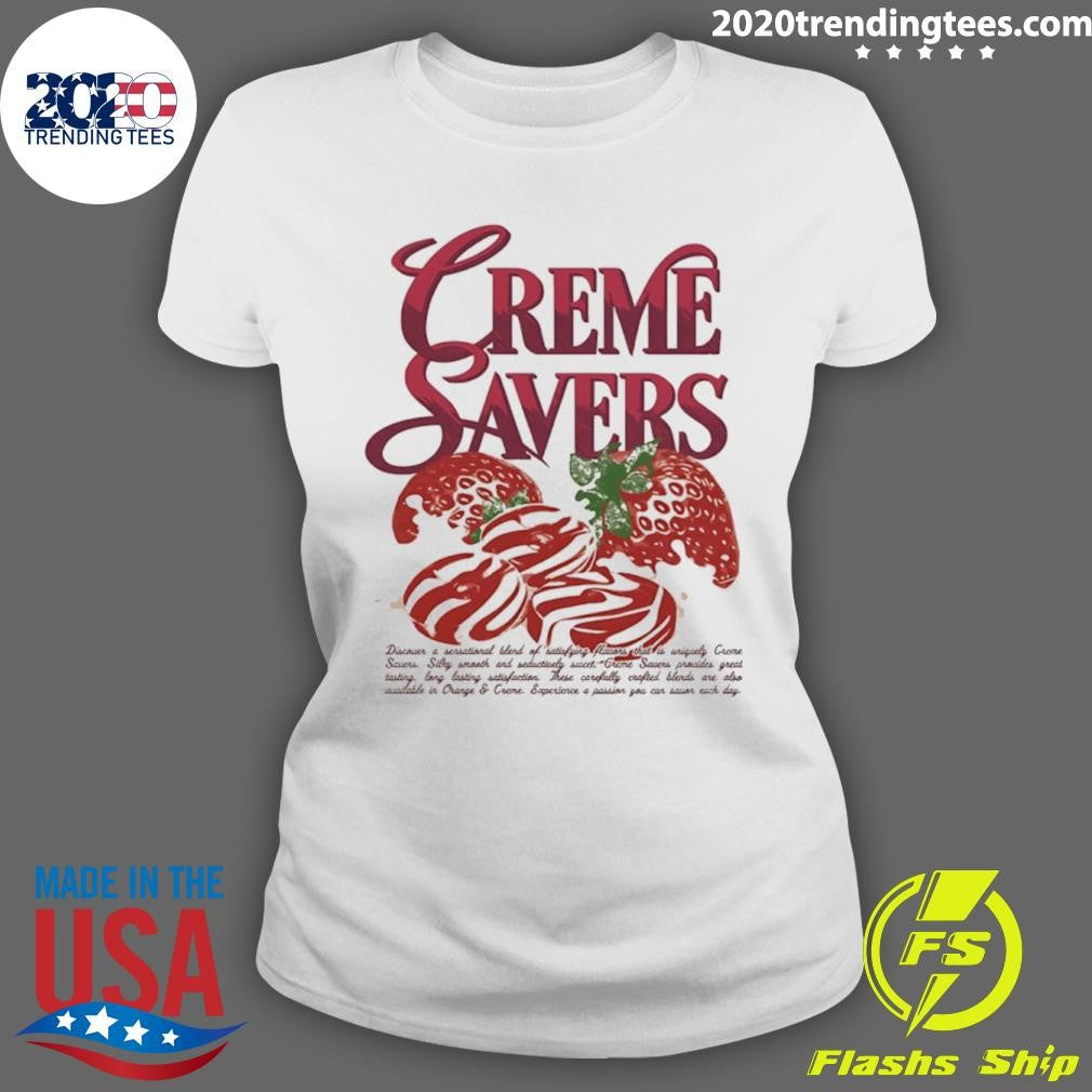 Strawberry Swirl Candy Creme Savers Shirt