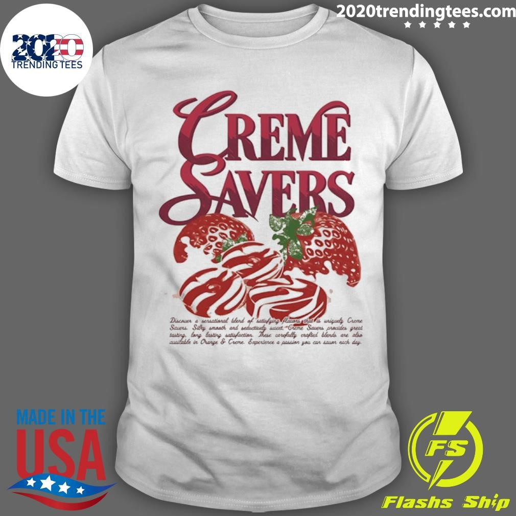 Strawberry Swirl Candy Creme Savers Shirt
