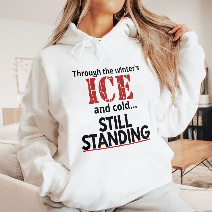 Streets of Minneapolis Through The Winter’s ICE And Cold Still Standing Shirt