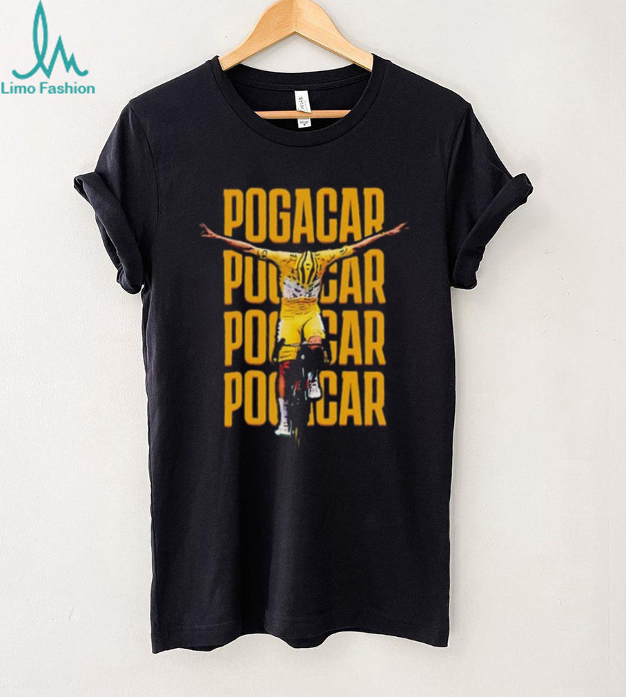 Tadej Pogačar victory moment graphic shirt