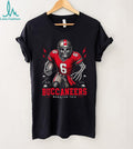 Tampa Bay Buccaneers Skeleton Football Player Born For This Vintage Fan Wear Shirt