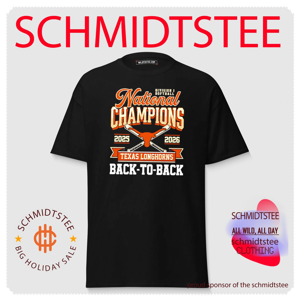 Texas Longhorns Division I Softball National Champions 2025 2026 Shirt