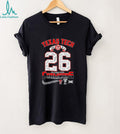 Texas Tach 2026 50 5 Big 12 Regular season Champions signature shirt