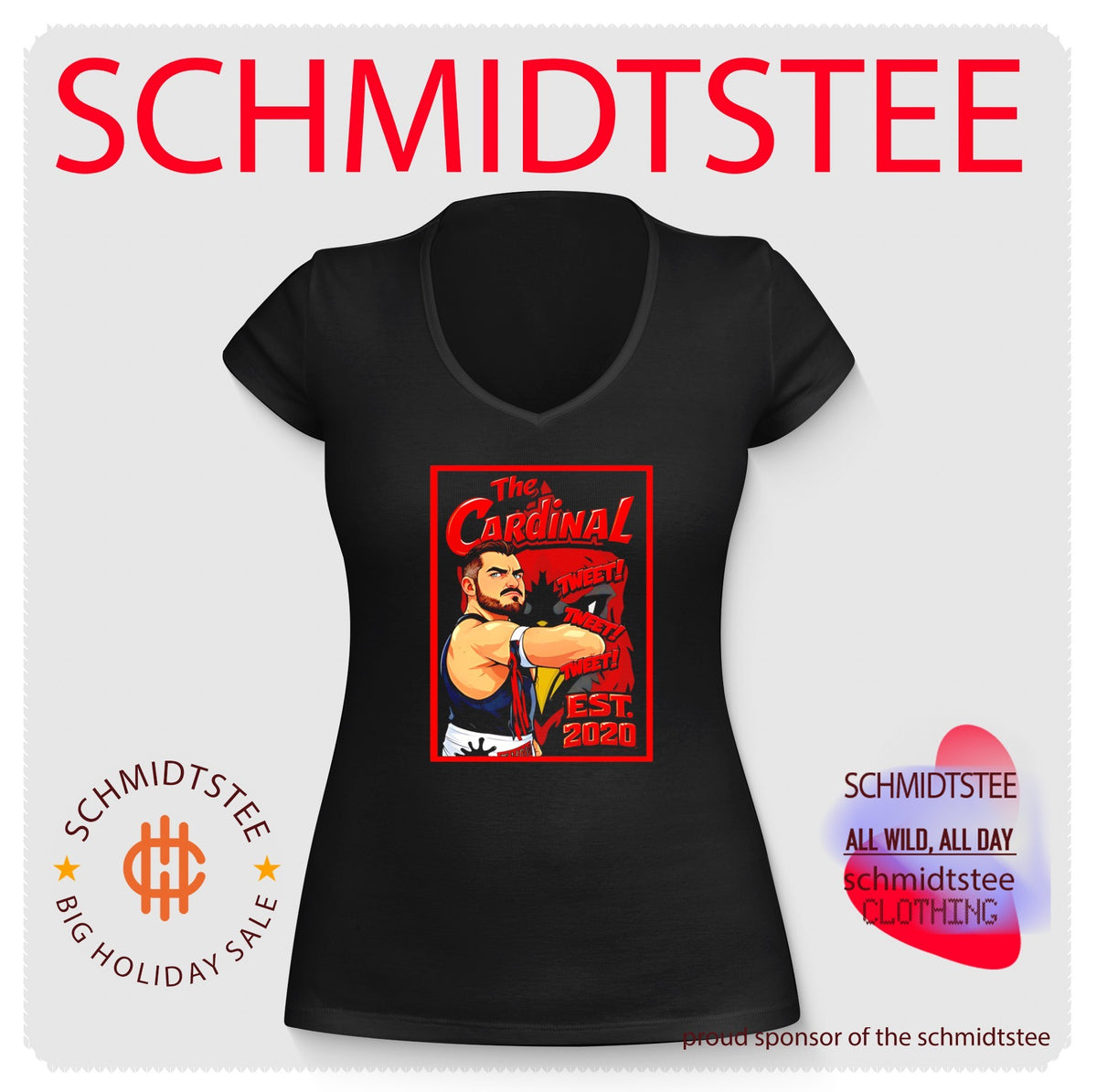 The Cardinal tweet tweet tweet est 2020 portrait shirt