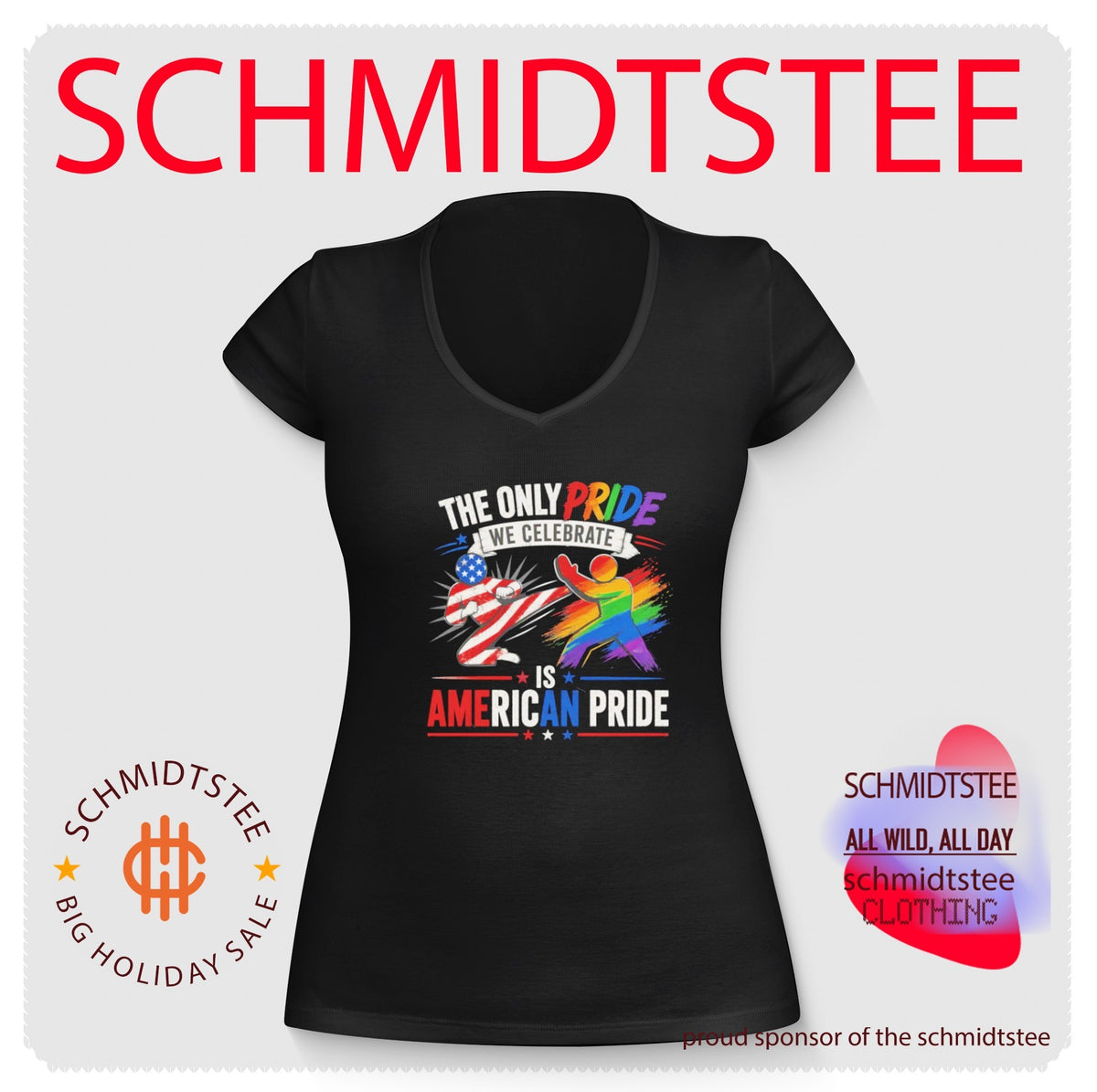 The Only Pride we celebrate is American Pride shirt